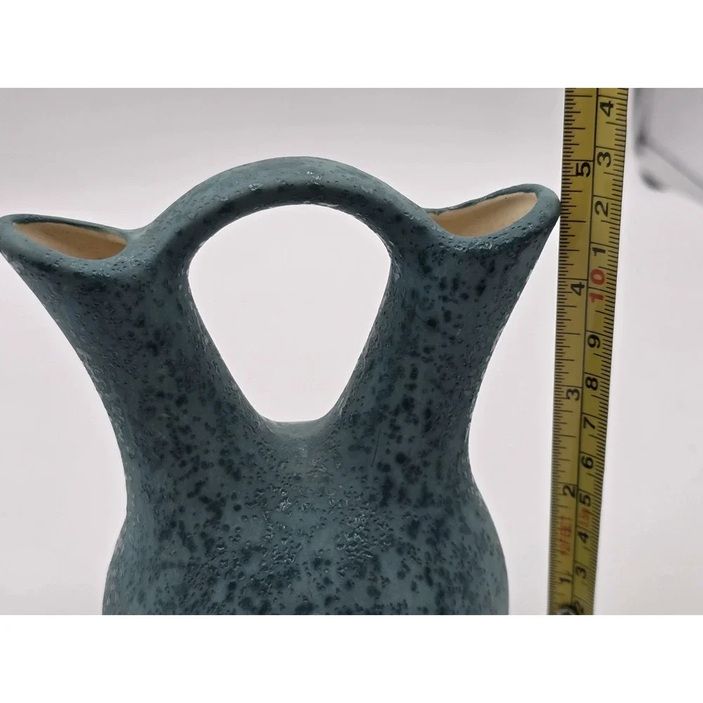 Vintage Signed Navajo Wedding Vase Pottery Native American‎ Southwest Decor 5